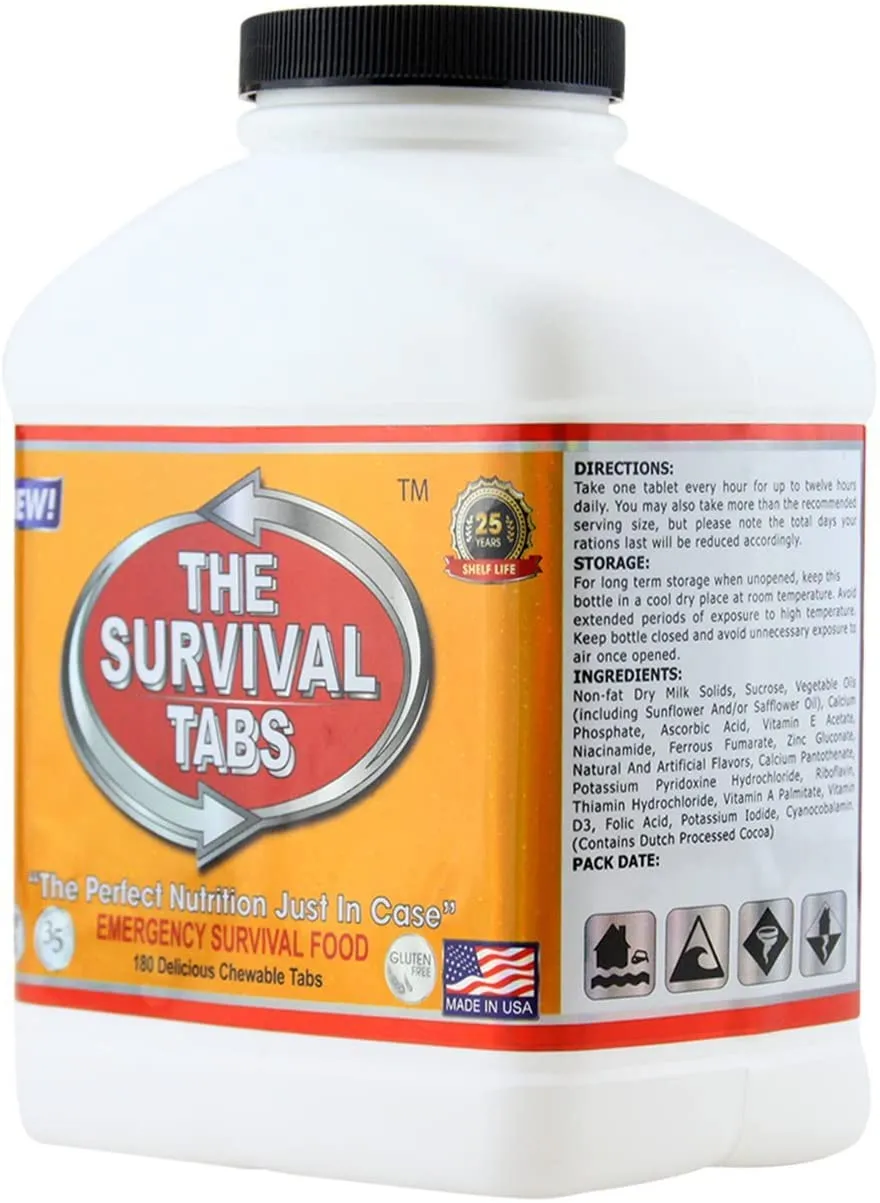 495 Days Light Weight Emergency Survival Proteins Food 5940 Food Meal No Preparation 33 Bottles Strawberry