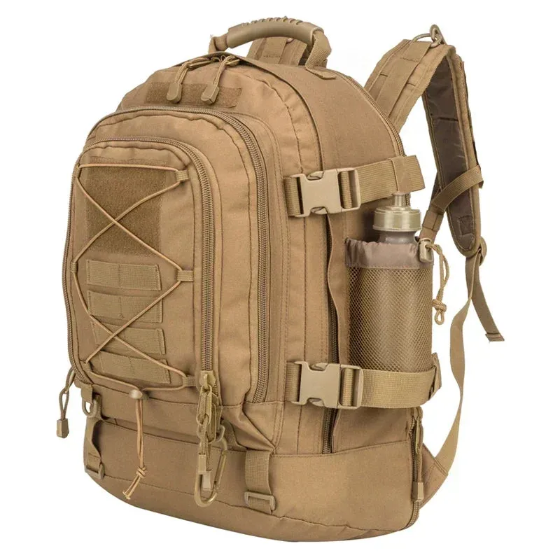 60L Military Tactical Backpack Large Capacity Molle Rucksack for Hiking Camping