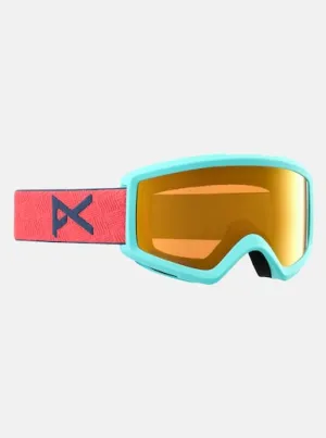 ANON Helix 2.0 Low Bridge goggles - Coral w/ Sunny Bronze