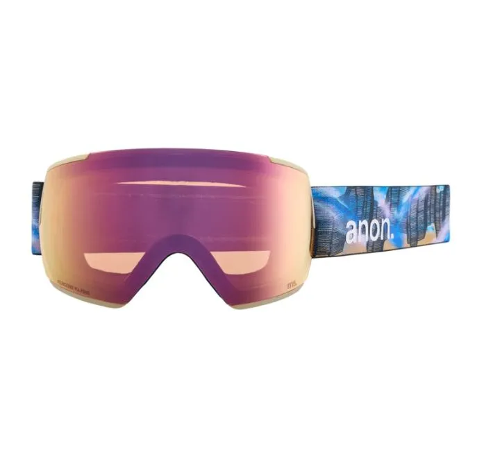 Anon M5 2024 Snow Goggles   Bonus Lens   MFI - Chet Malinow / Perceive Variable Blue