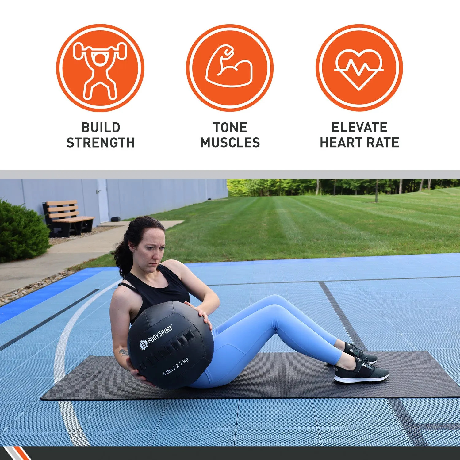 BodySport&reg; Wall Ball