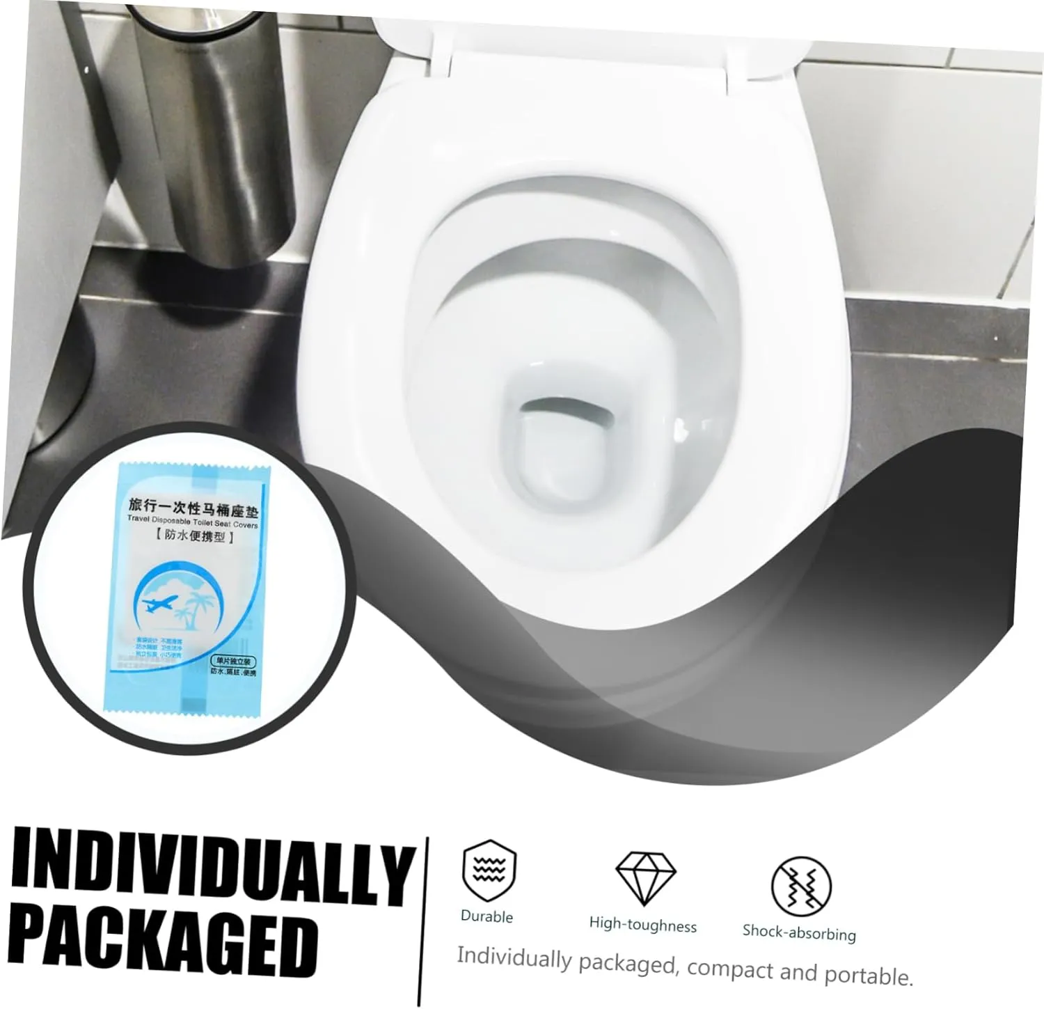 Disposable Toilet Seat Cover (Pack of 20)