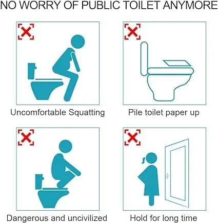 Disposable Toilet Seat Cover (Pack of 20)