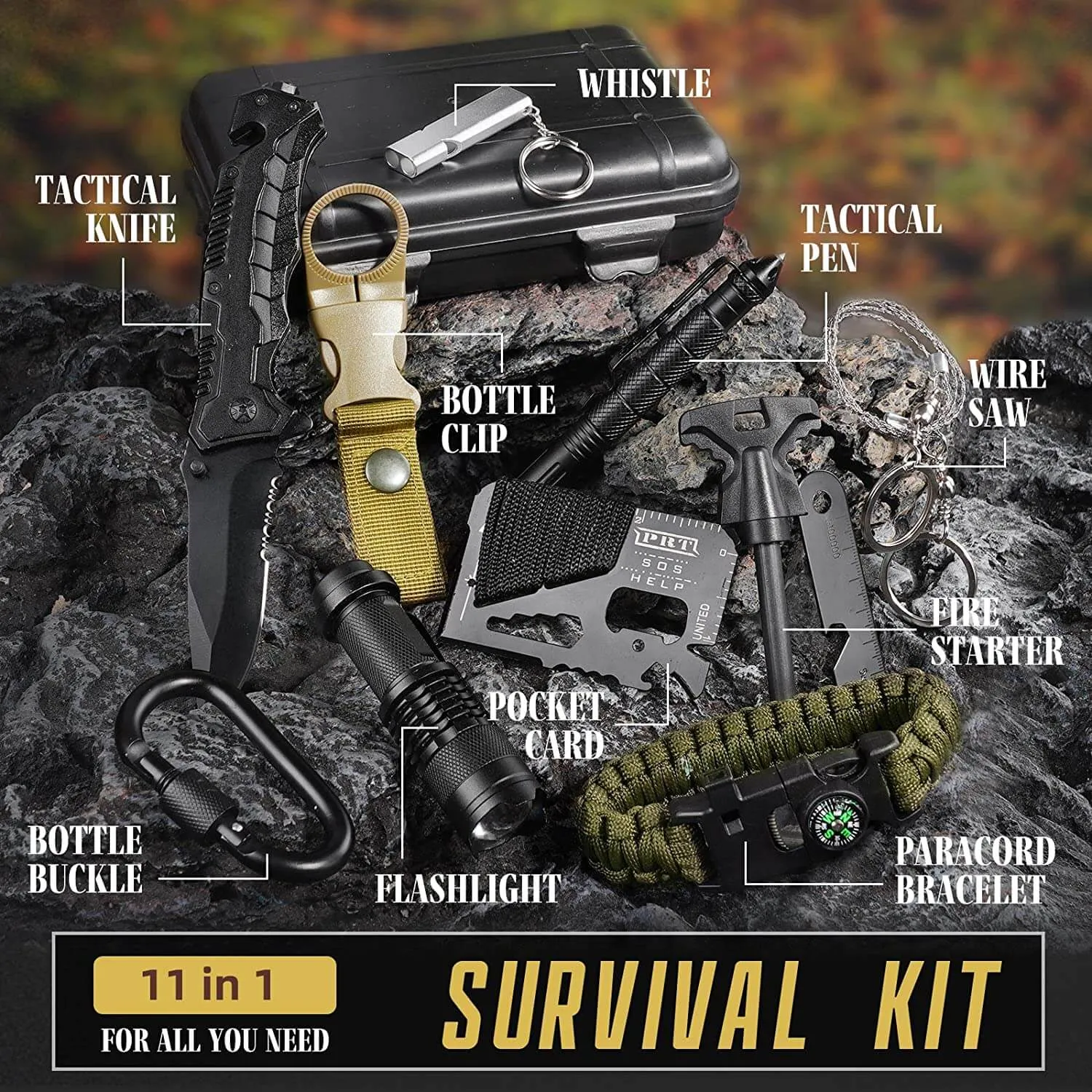 Emergency Survival Kit Tool
