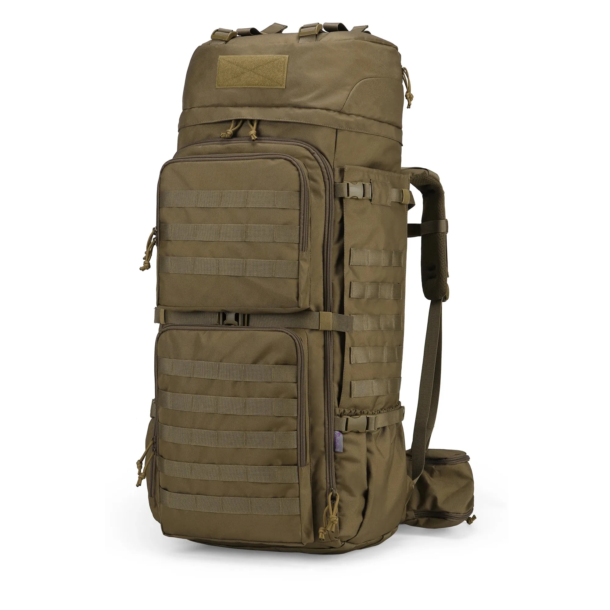 Expedition Pro 75L: Tactical Backpack with Internal Frame