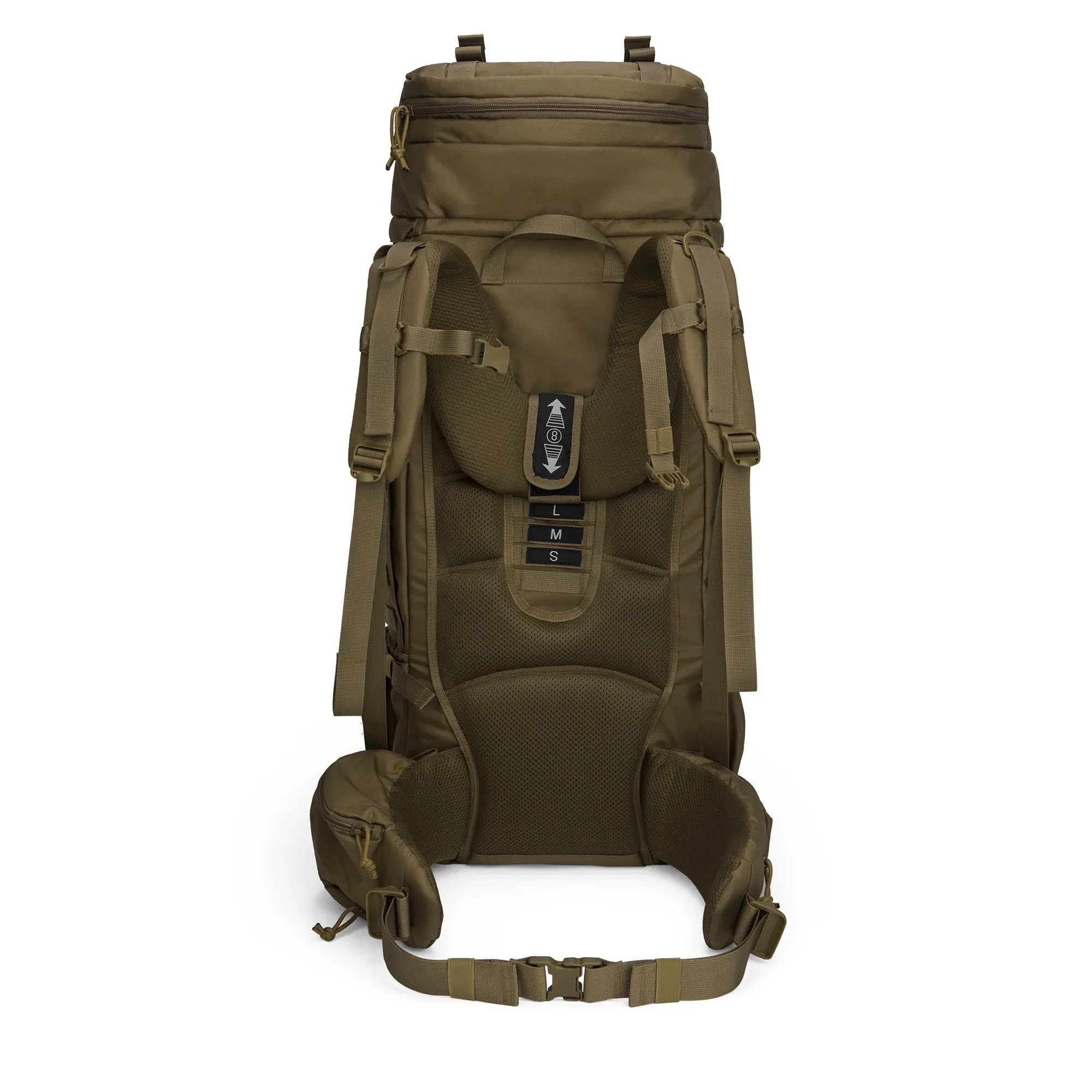 Expedition Pro 75L: Tactical Backpack with Internal Frame