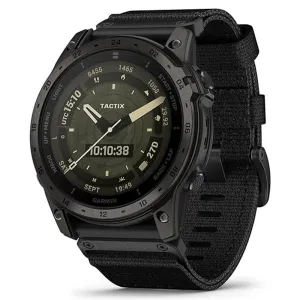 Garmin tactix 7 Black Adaptive AMOLED Display Built-in Flashlight Preloaded TopoActive Mapping Specialized Military and Tactical GPS Smartwatch - 010-02931-00