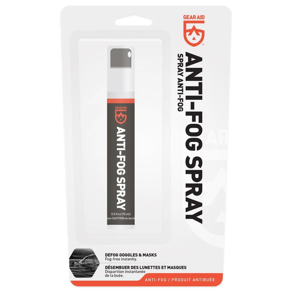 Gear Aid Anti-Fog Spray for Goggles, 0.5 oz