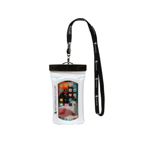 Geckobrands Waterproof 2 Compartment Phone Tote Dry Bag Case