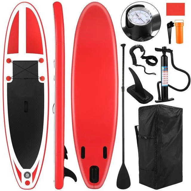 Inflatable Kayak Surfing Board with Camera Mount