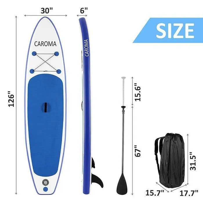 Inflatable Kayak Surfing Board with Camera Mount