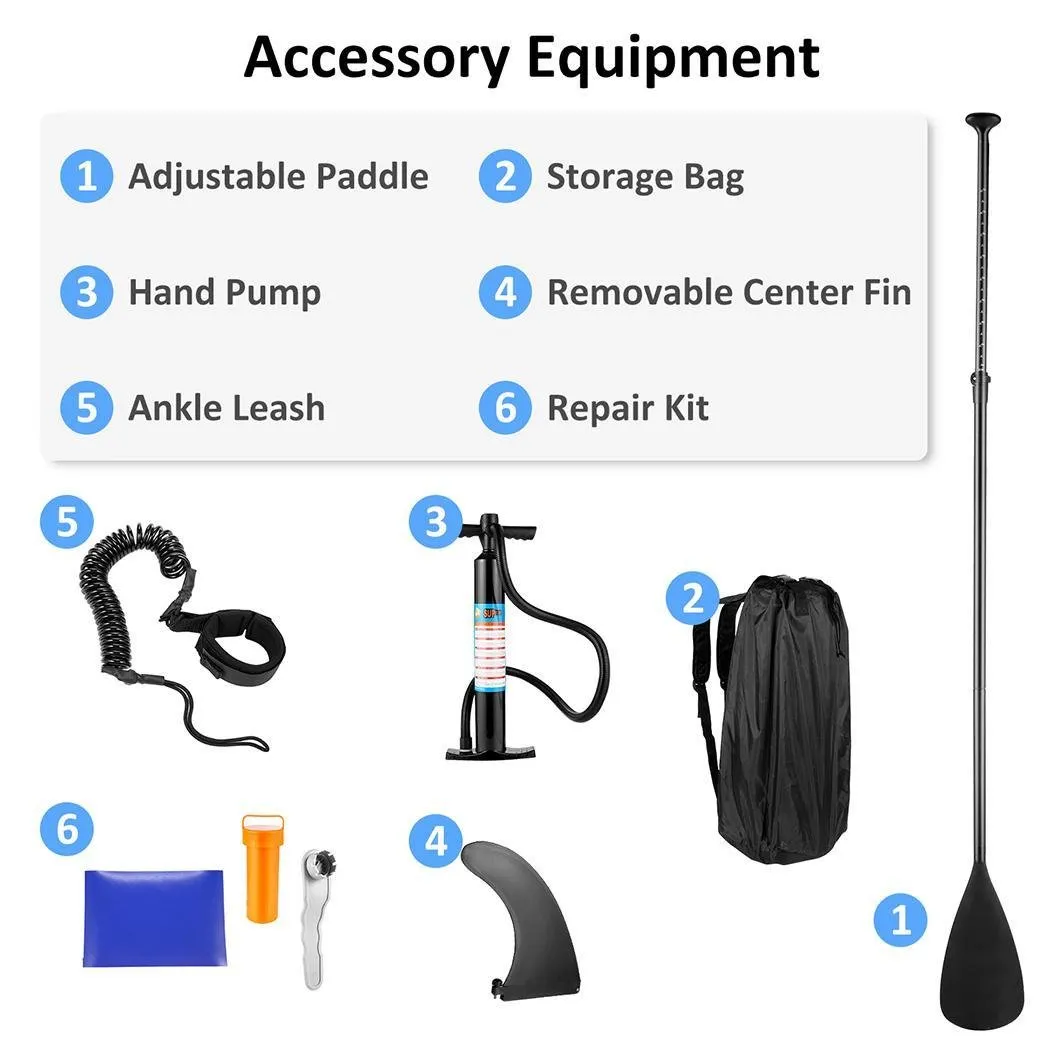 Inflatable Kayak Surfing Board with Camera Mount