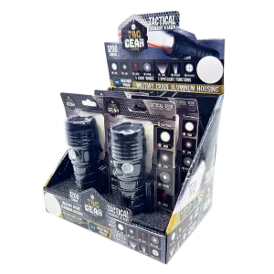 LED Flashlight Multi-Function Hazard Tool - 4 Pieces Per Retail Ready Display 41672