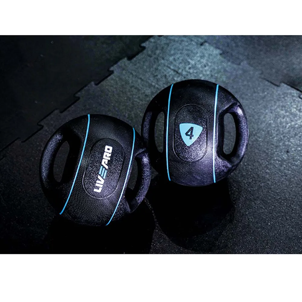 Livepro Double Grip Medicine Ball 6 Kg - LP8111