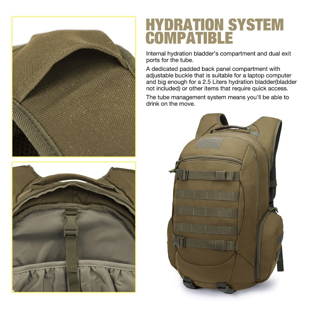 Mardingtop Tactical Backpack, Khaki 2.0, 52cm