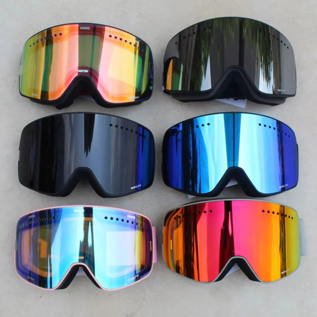 Men's Magnetic Polarized Ski Goggles