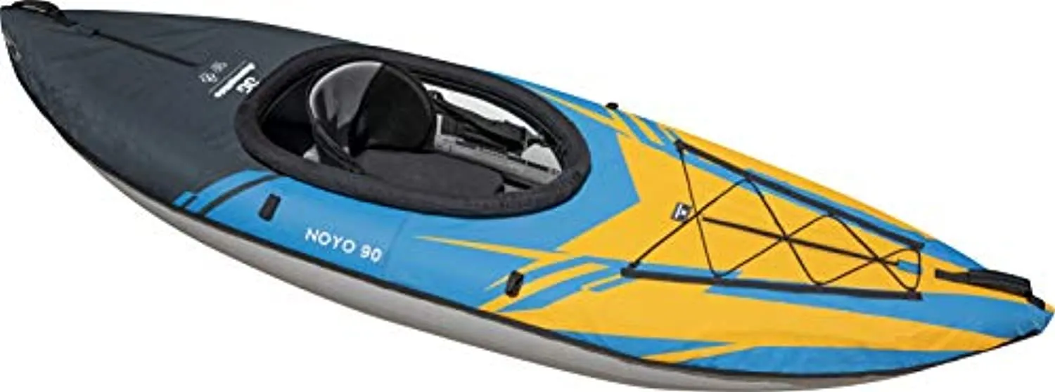 Noyo 90 Inflatable Kayak - 1 Person Touring Kayak with Cover