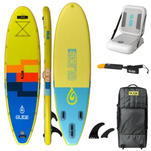 Retro 10'6'' Inflatable Paddle Board Package – Lightweight & Stable