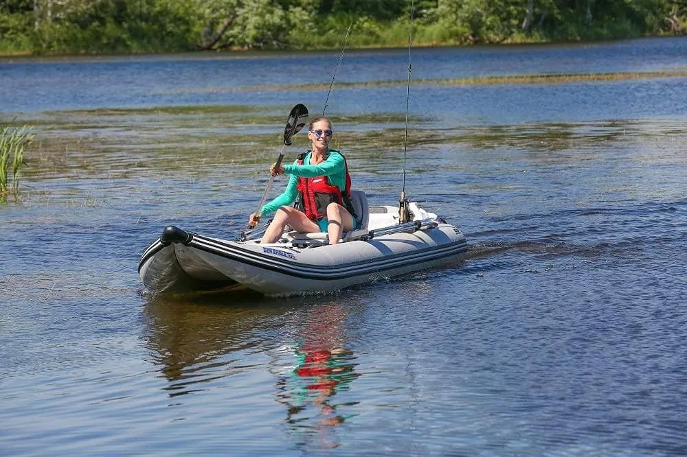 Sea Eagle 437PS PaddleSki Inflatable Kayak - Solo Start Up Package