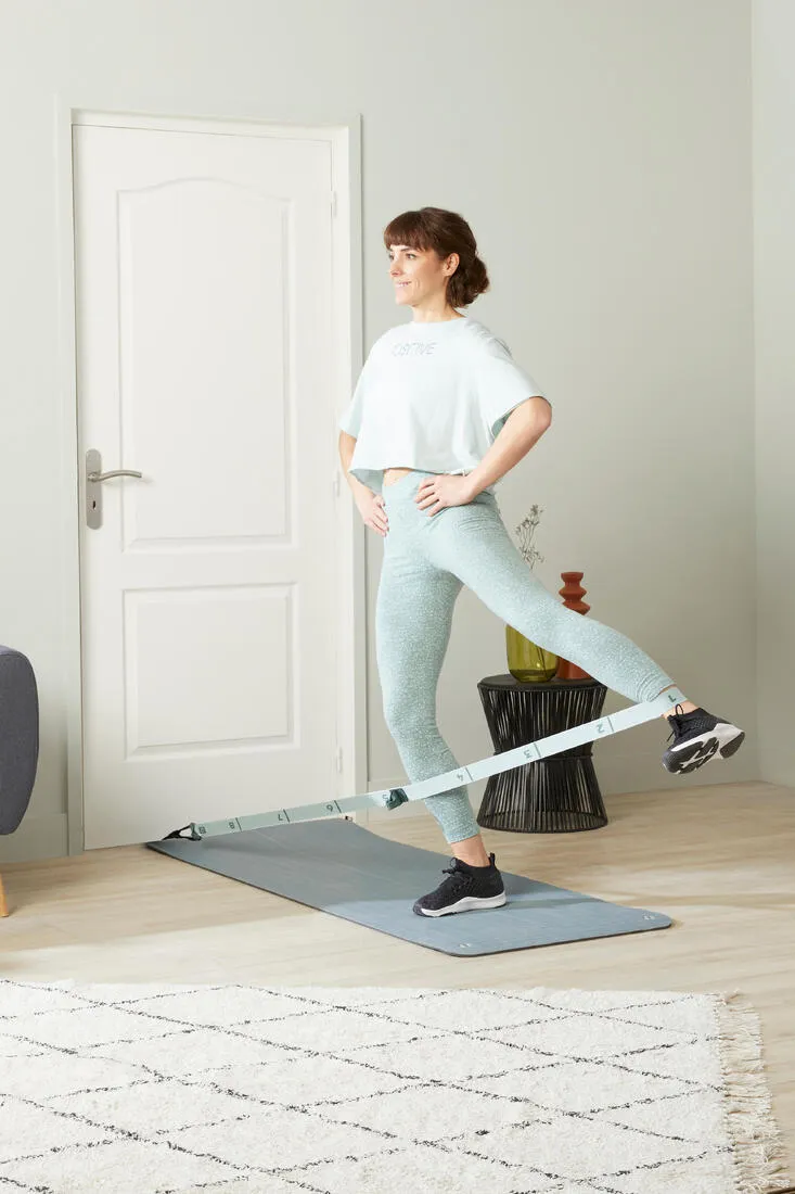 Set of 3 Fitness Resistance Bands Toneband - Resistance 7-10-15 kg