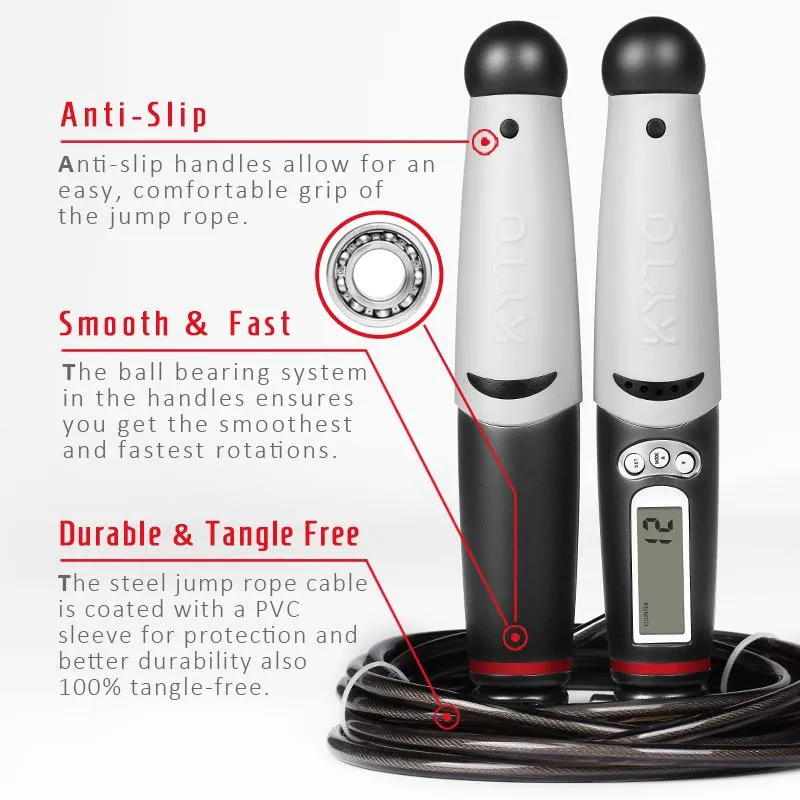 Smart Digital Speed Skipping Jump Rope