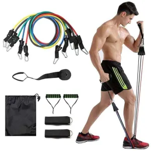 SmartMart® Power Exercise Resistance Band Set 5 In 1