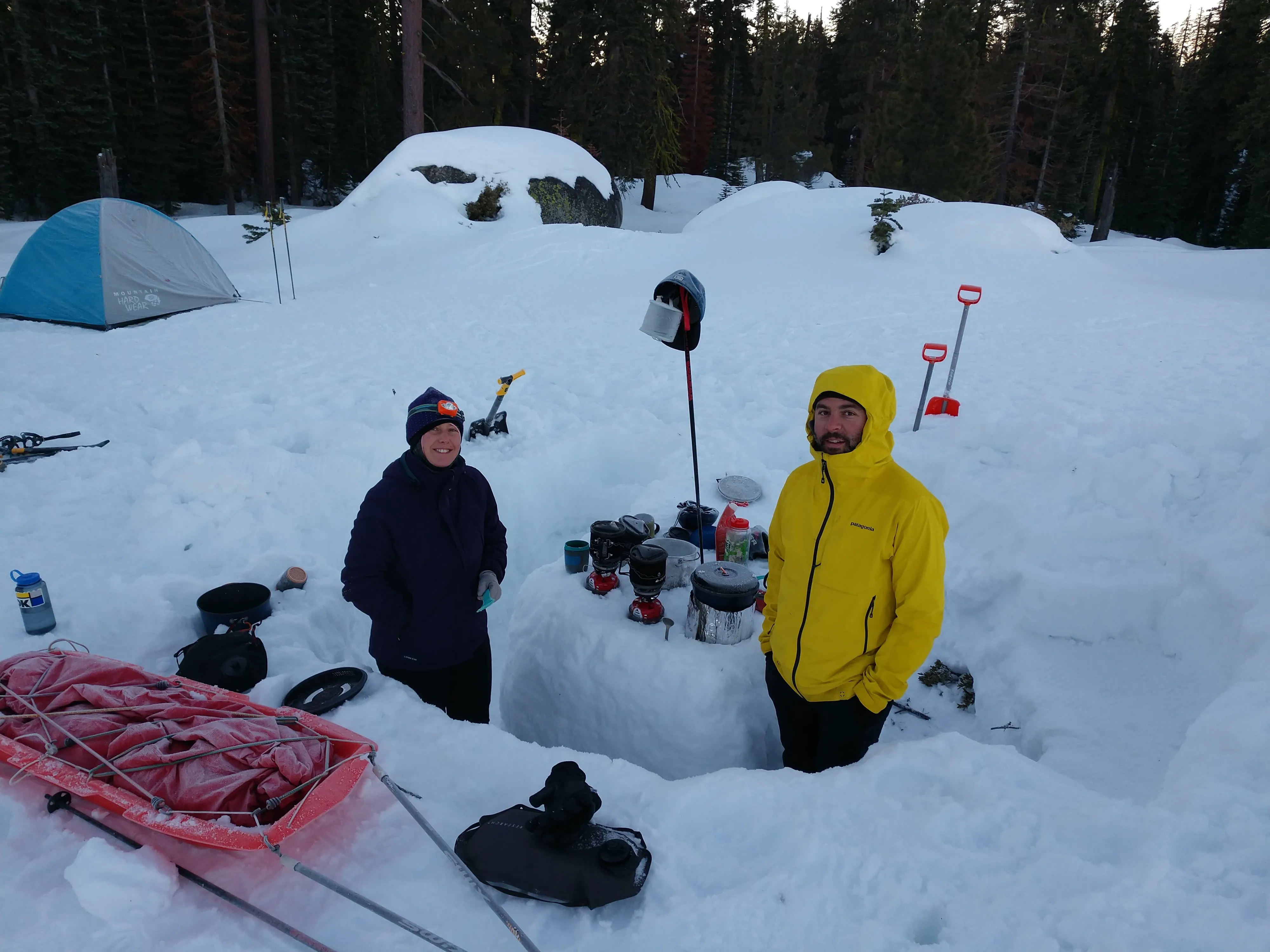 Snowshoeing Yosemite: Valley Overlook