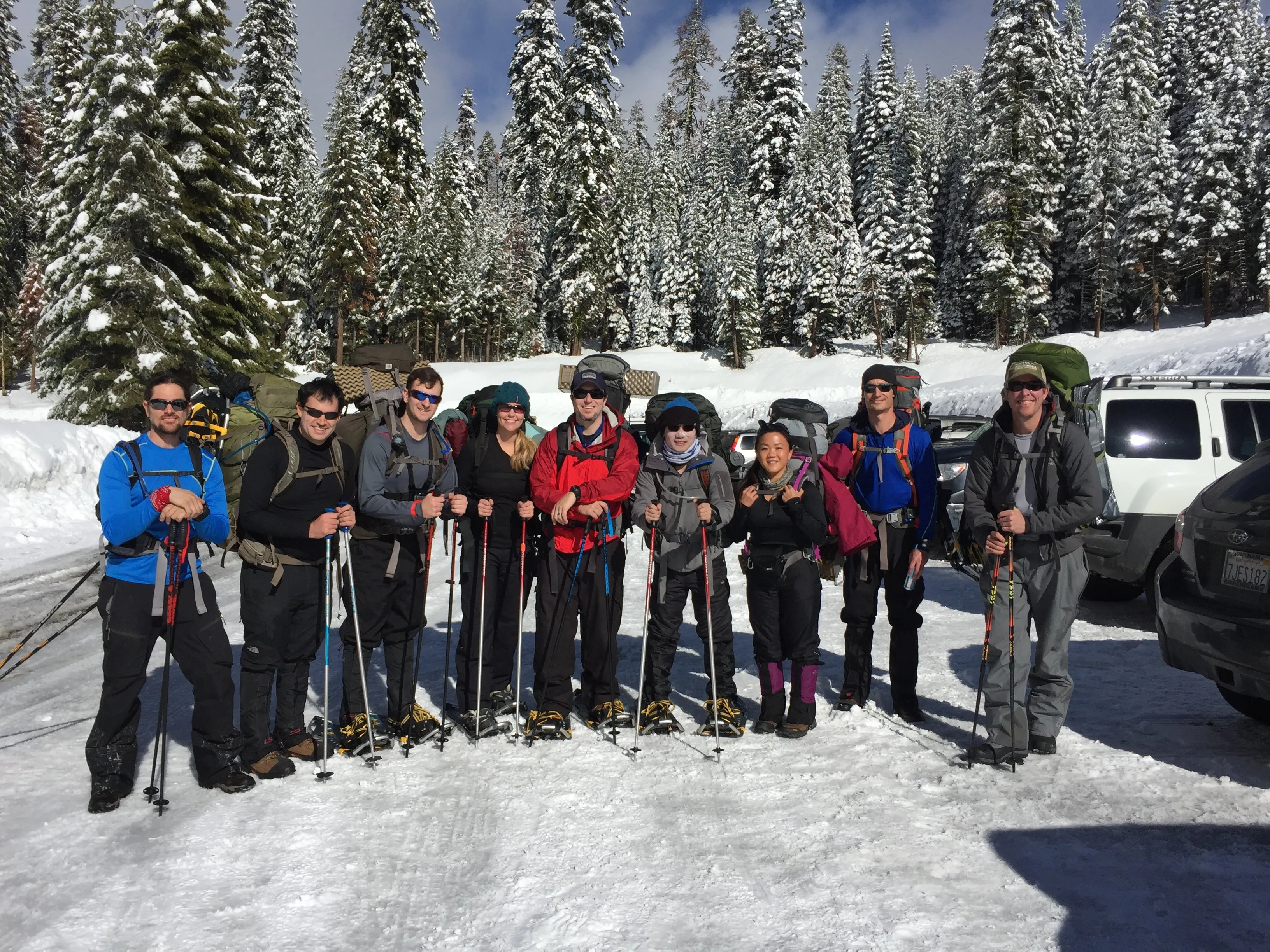 Snowshoeing Yosemite: Valley Overlook
