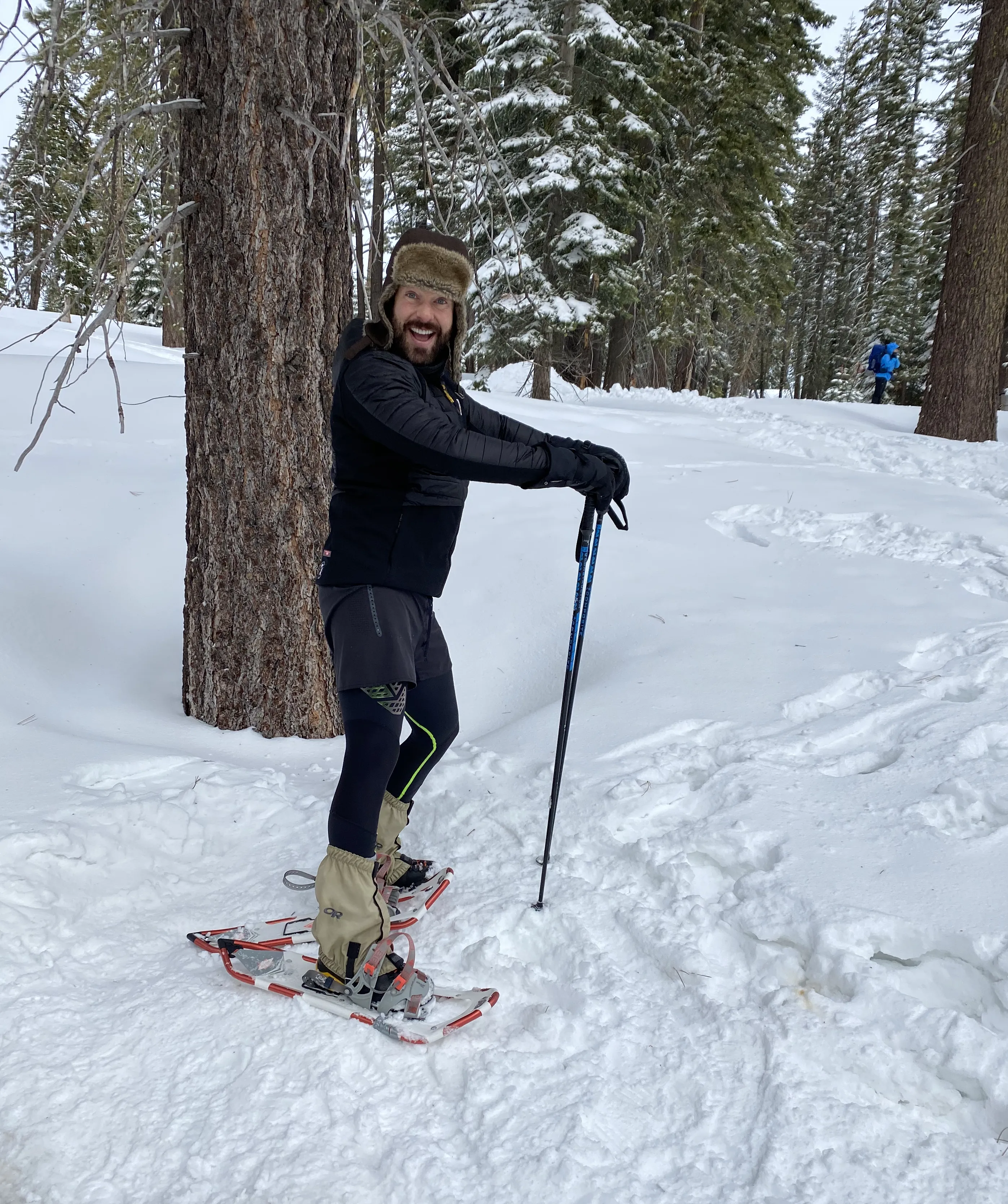 Snowshoeing Yosemite: Valley Overlook