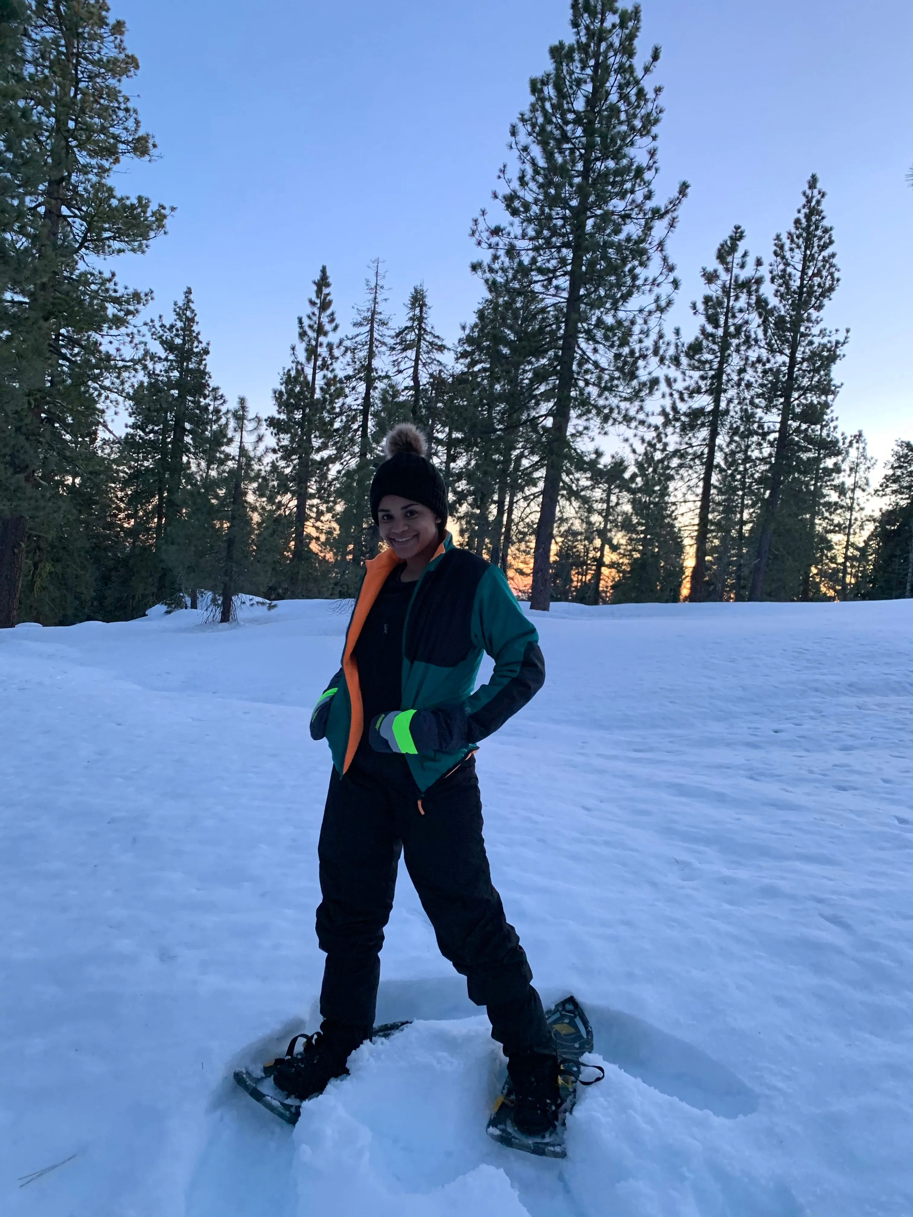 Snowshoeing Yosemite: Valley Overlook