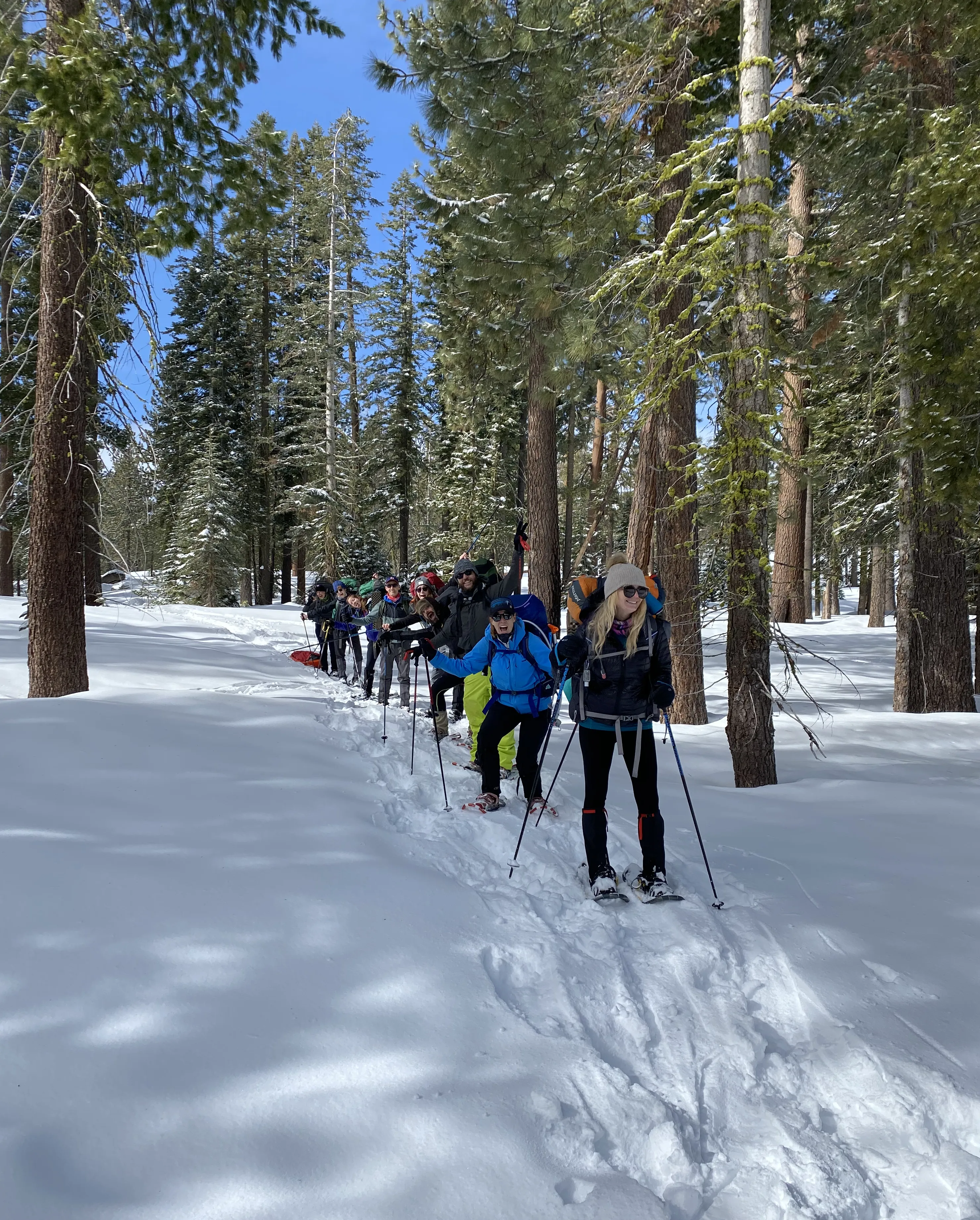 Snowshoeing Yosemite: Valley Overlook