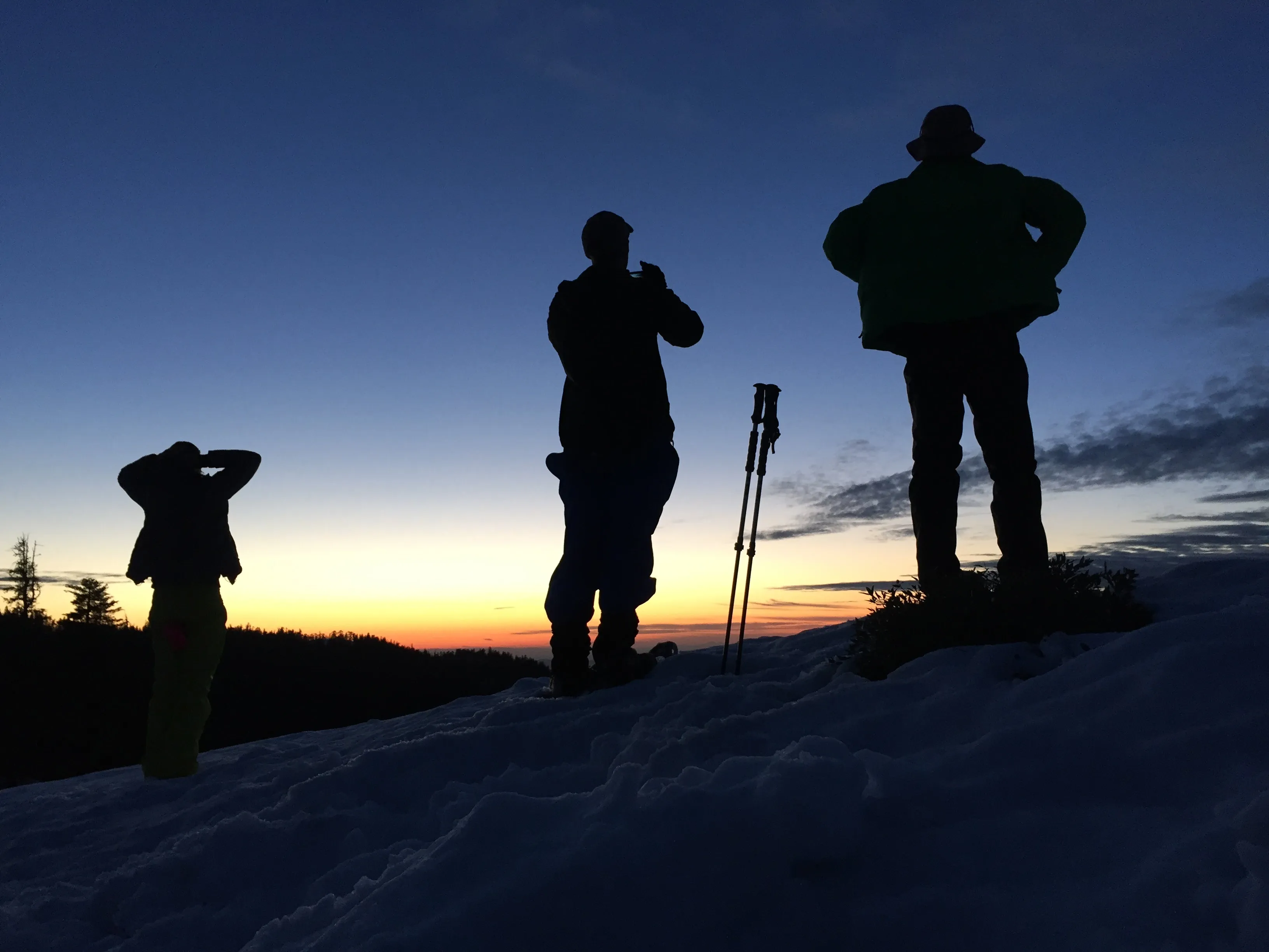 Snowshoeing Yosemite: Valley Overlook