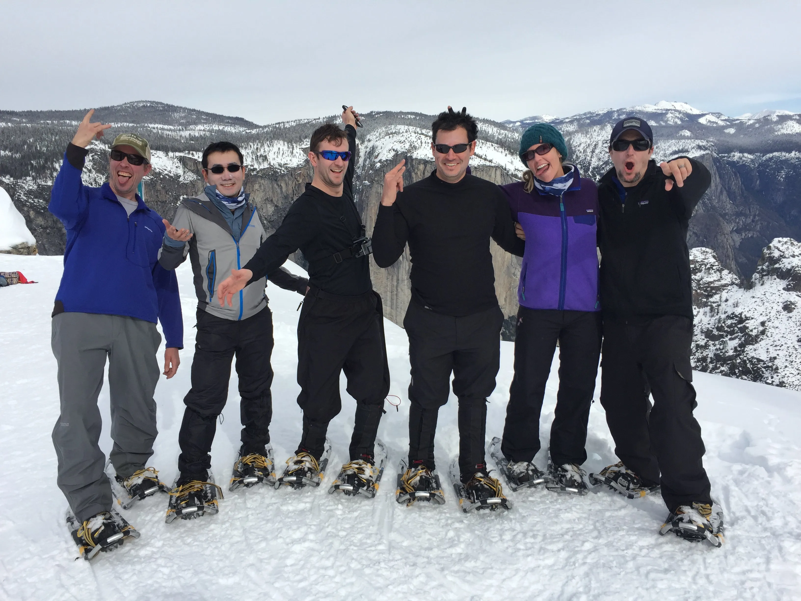 Snowshoeing Yosemite: Valley Overlook