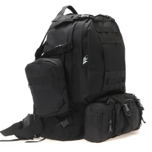 Tactical Hiking Pack Black
