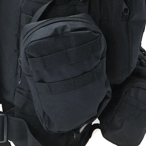 Tactical Hiking Pack Black