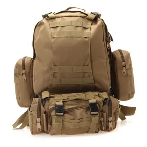 Tactical Hiking Pack Tan