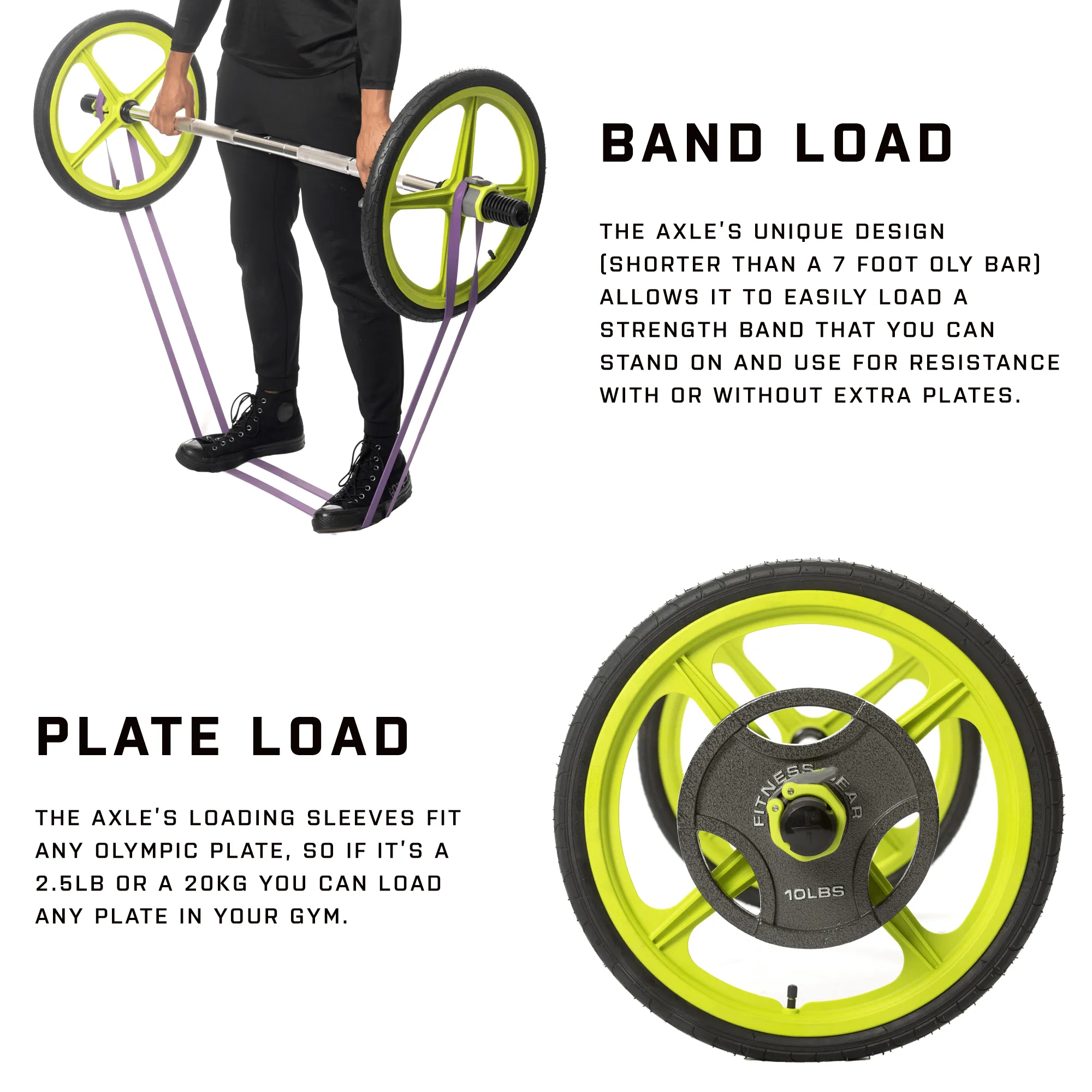 THE AXLE BARBELL COMPLETE KIT