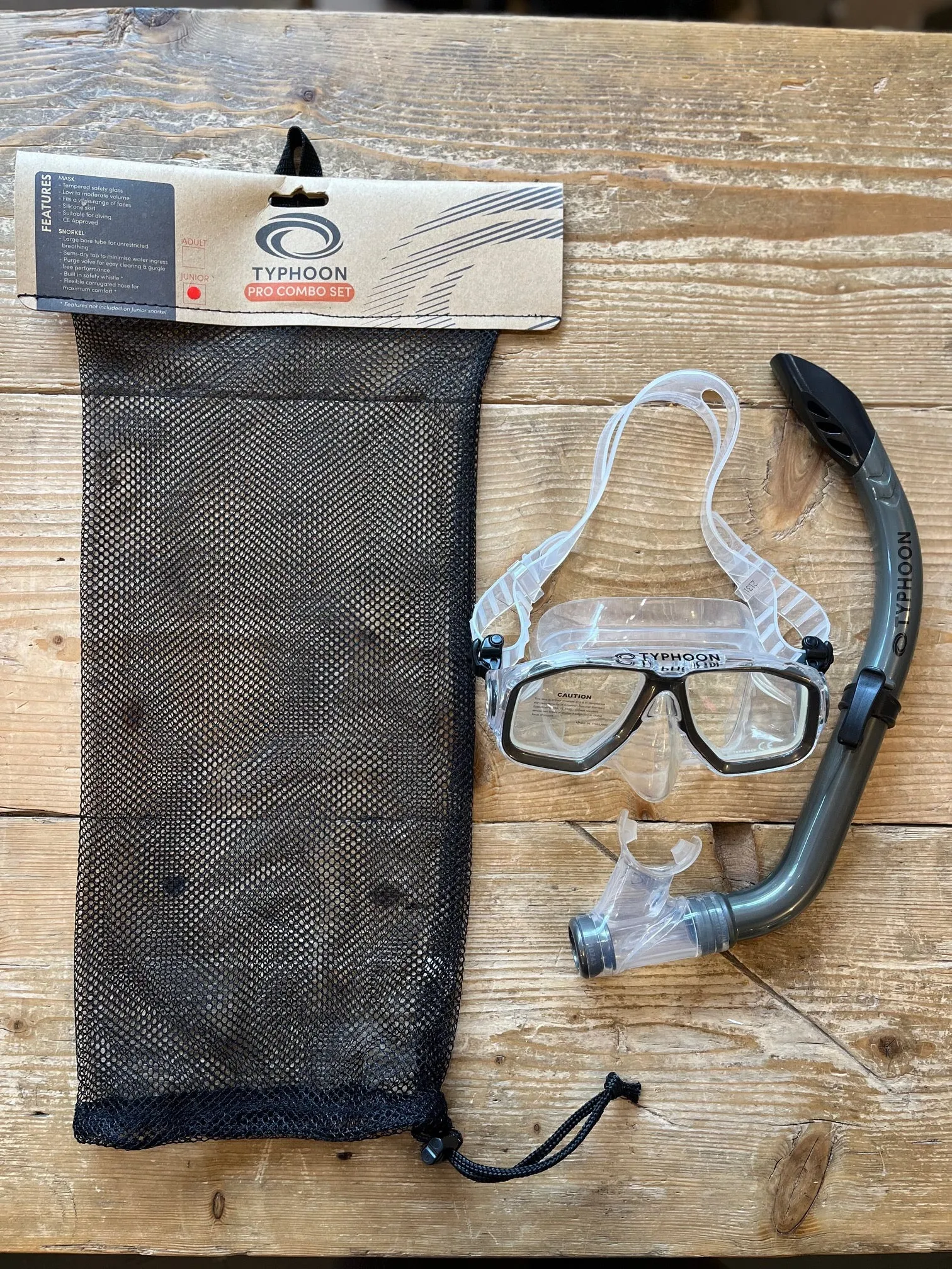 Typhoon Kids Mask & Snorkel Set
