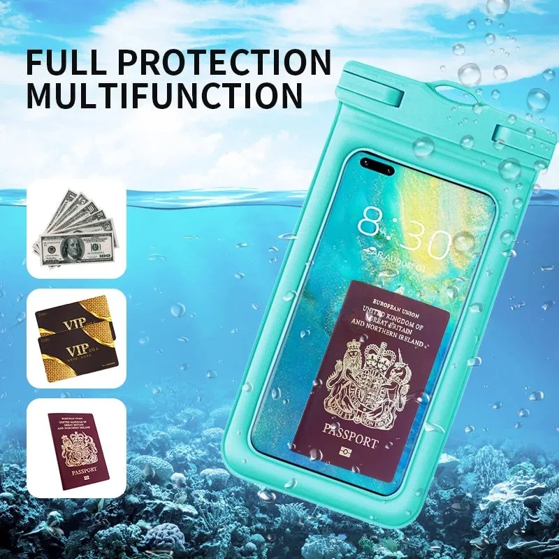Universal Waterproof Pouch Case Cell Phones For Iphone Under 6 inch