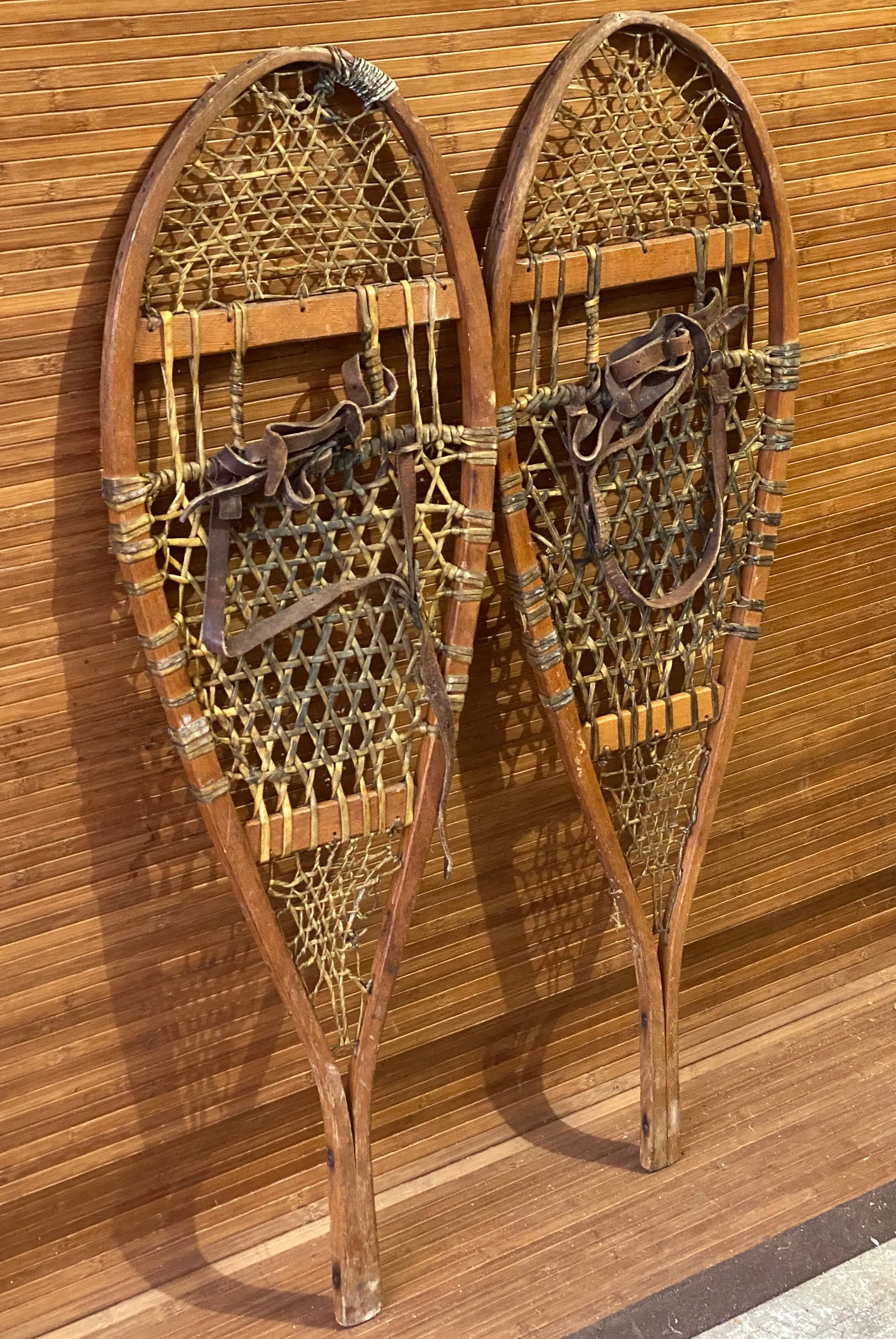 Vintage Wooden Snowshoes